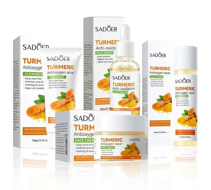 Sadoer 4pcs Turmeric set